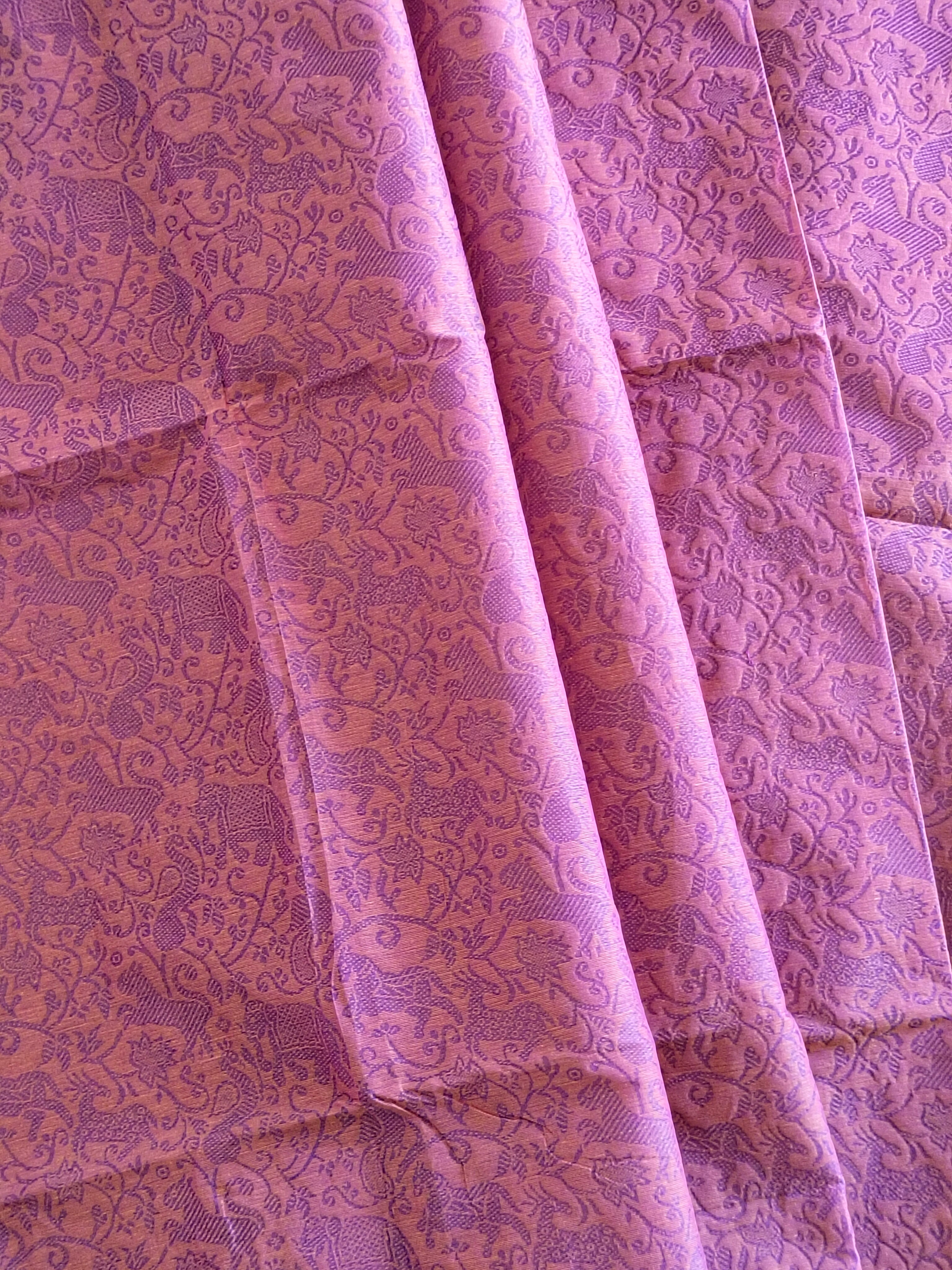 Cotton Vanasingaram with zari border