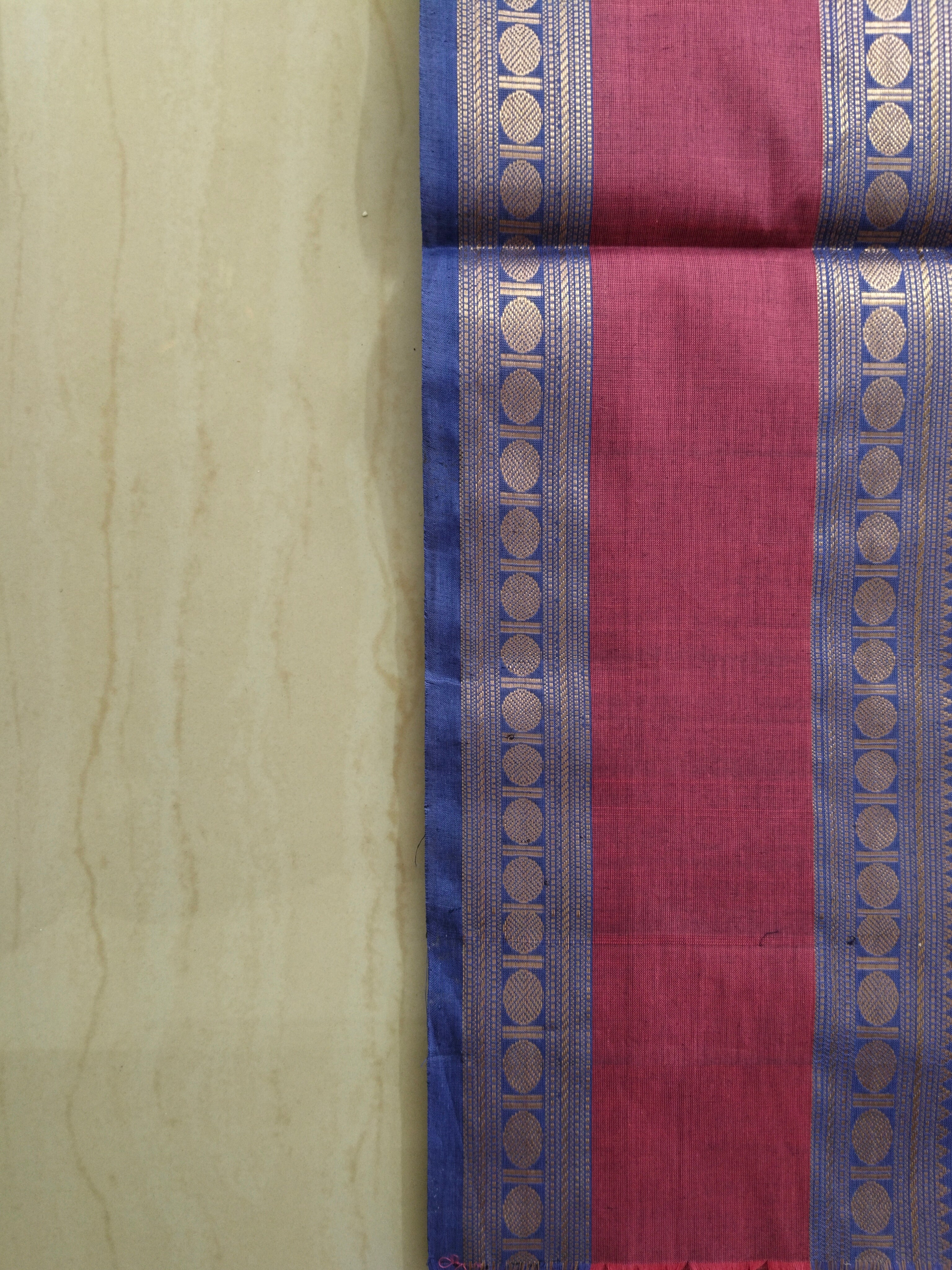 Aayiram Butta grand Golden zari cotton saree